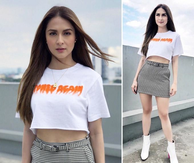 bà mẹ bỉm sữa đẹp nhất philippines mặc gì cũng bị nhầm là gái còn son