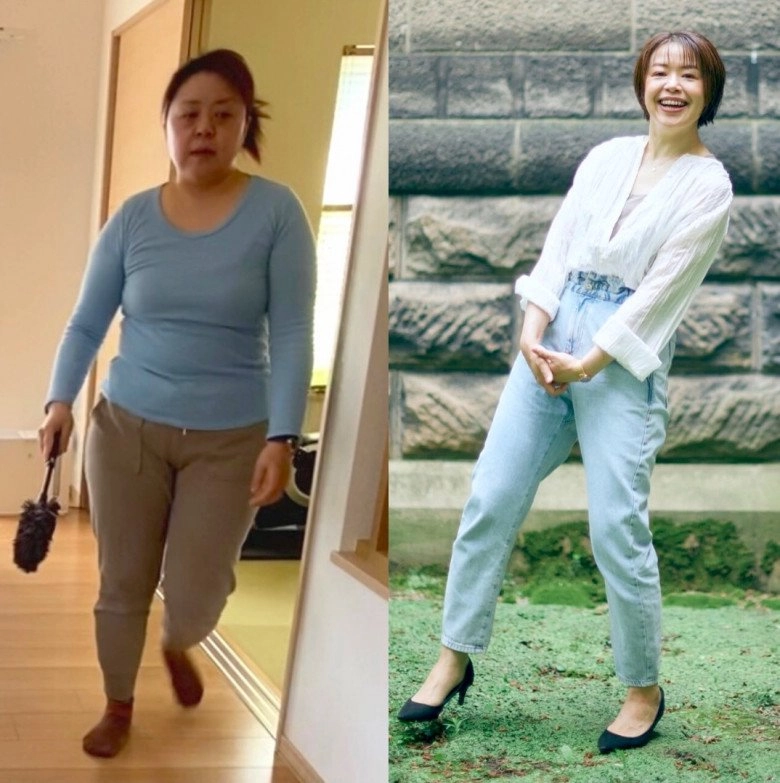 Bà nội trợ tiết lộ bí quyết chỉ làm việc nhà cũng giảm 25kg sau một năm nhan sắc trẻ lại 10 tuổi