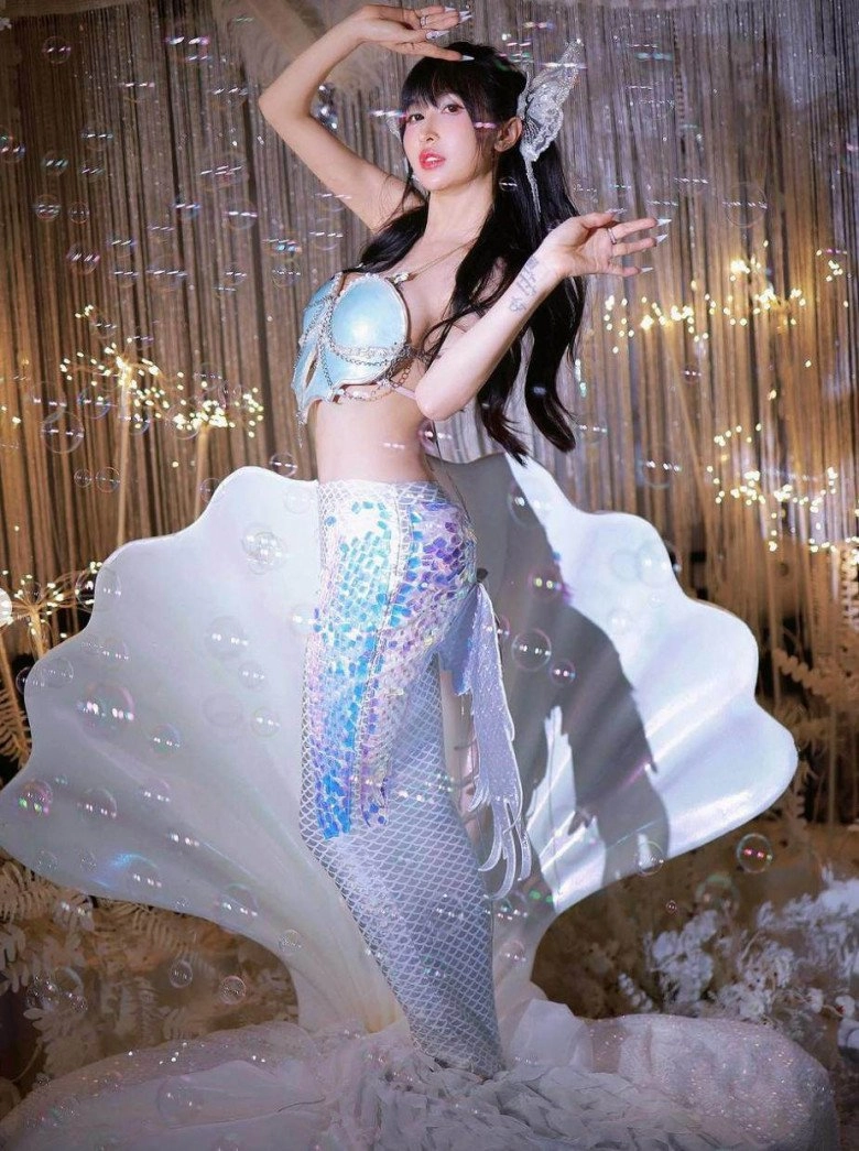 Bà xã đại gia minh nhựa hóa thân thành võ tắc thiên được khen đẹp nức nở như phạm băng băng