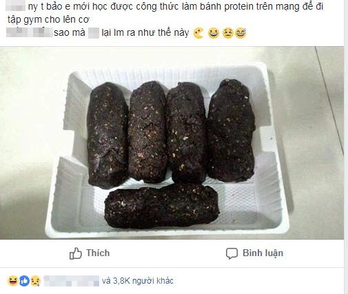 Bạn gái làm bánh để giảm cân người yêu ám ảnh với thành quả cơm chẳng dám nuốt