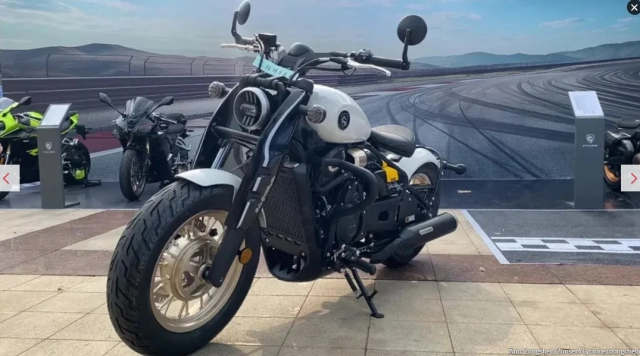 Bản sao triumph bobber từ đối tác piaggio-zongshen bất ngờ xuất hiện