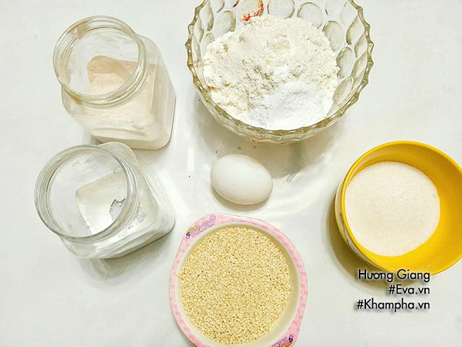 Bánh vừng cười nóng hổi xốp giòn nhâm nhi ngày se lạnh