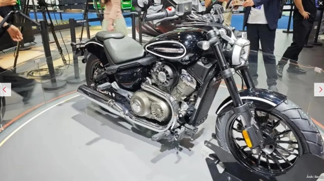 Benda chinchilla 550 cvt - mẫu bobber trung quốc với động cơ v2 và số tự động