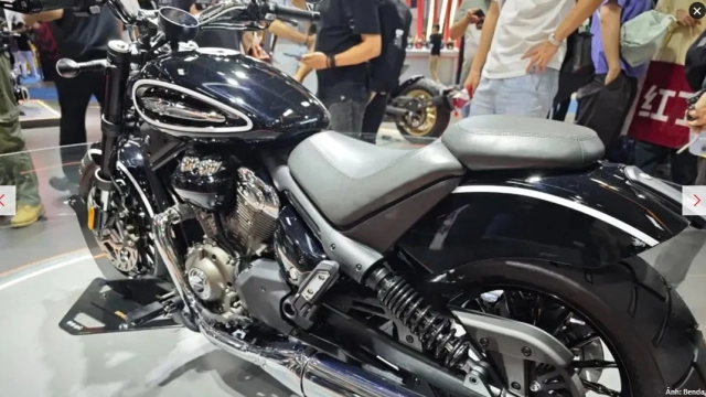 Benda chinchilla 550 cvt - mẫu bobber trung quốc với động cơ v2 và số tự động