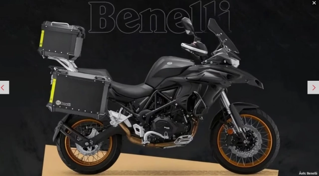 Benelli trk 552 mới đã sẵn sàng thay thế cho trk 502