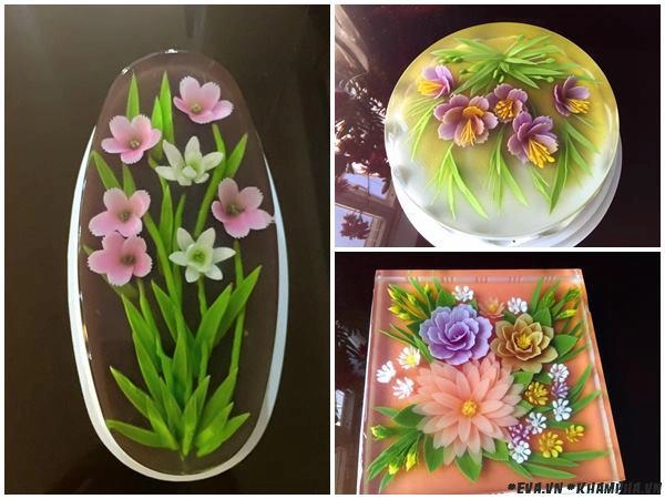 Bị chê nấu ăn dở mẹ hà nội nghỉ việc quyết theo đuổi đam mê tỉa thạch rau câu