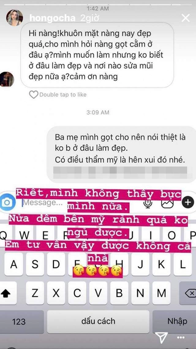 Bị hỏi gọt cằm ở đâu đẹp thế hà hồ khôn ngoan đáp trả một câu khiến fan câm nín