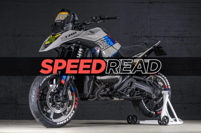 Bmw r1300gs khác biệt hoàn toàn trong bản độ đến từ vtr navy
