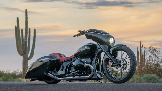Bmw r18 one eight c của paul yaffe độ bánh lớn tùy chỉnh