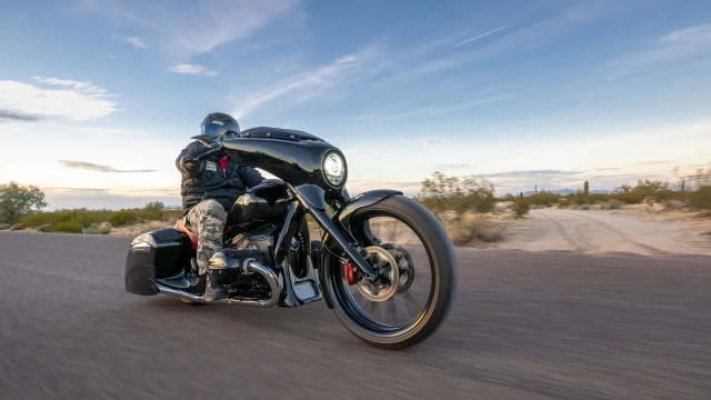 Bmw r18 one eight c của paul yaffe độ bánh lớn tùy chỉnh