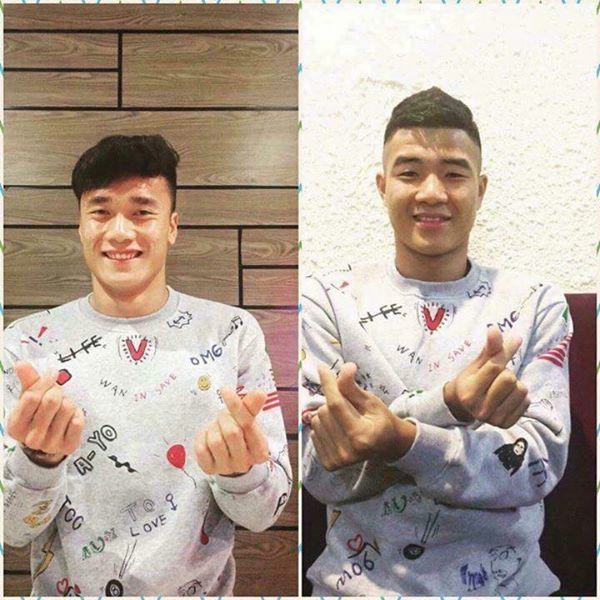 Các nàng ơi đã tậu áo đôi tiến dũng - đức chinh u23 để cổ vũ đội nhà chưa