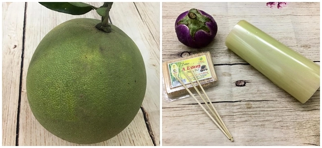 Cách làm chó bưởi siêu dễ thương cho bé dịp tết trung thu