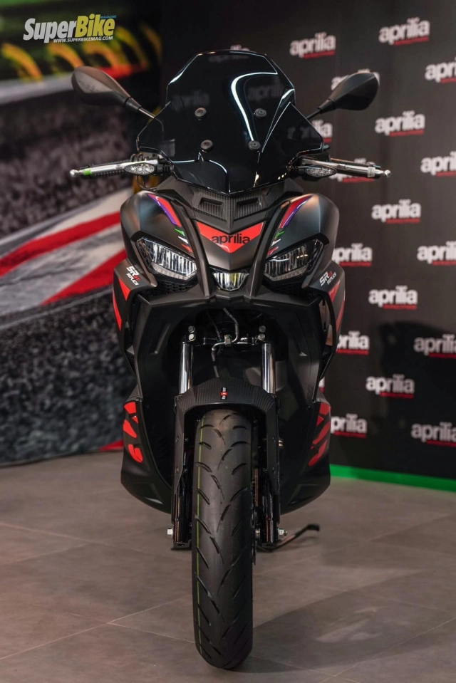 Cận cảnh aprilia sr gt 200 replica toát lên âm hưởng đặc sắc của motogp