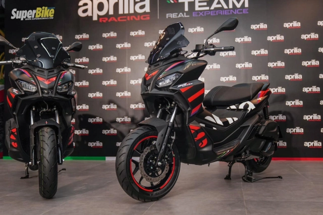 Cận cảnh aprilia sr gt 200 replica toát lên âm hưởng đặc sắc của motogp