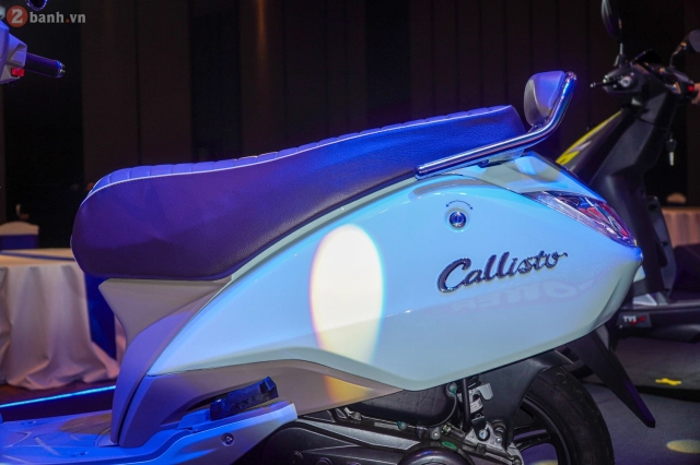 Cận cảnh callisto 110 - mẫu xe tay ga có vị trí đổ xăng độc nhất việt nam