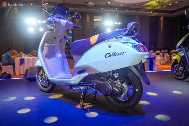 Cận cảnh callisto 110 - mẫu xe tay ga có vị trí đổ xăng độc nhất việt nam