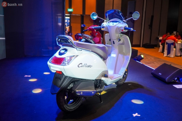 Cận cảnh callisto 110 - mẫu xe tay ga có vị trí đổ xăng độc nhất việt nam