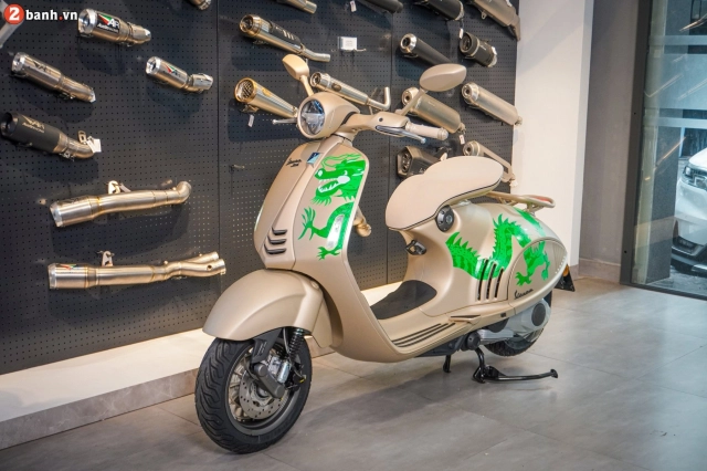 Cận cảnh vespa 946 dragon chiếc thứ 2 tại thị trường việt nam trị giá tiền tỉ