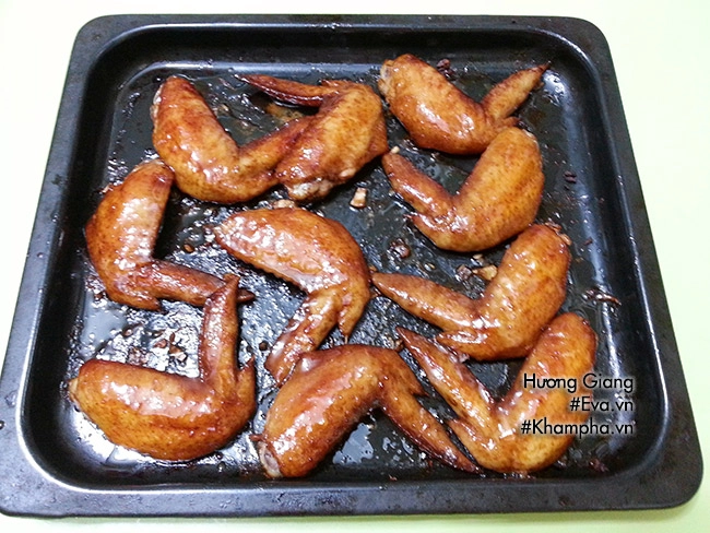 Cánh gà nướng mật ong thơm lừng cả bếp