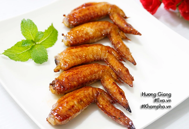 Cánh gà nướng mật ong thơm lừng cả bếp