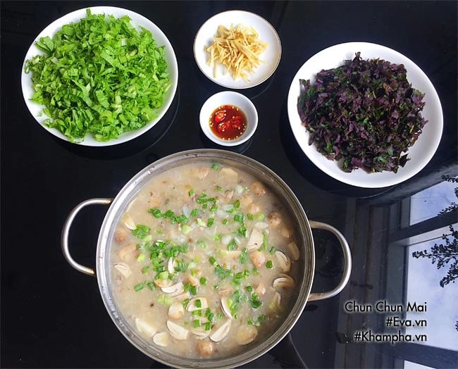 Cháo chim bồ câu vừa nóng hổi vừa bổ dưỡng cho cả nhà ngày mưa