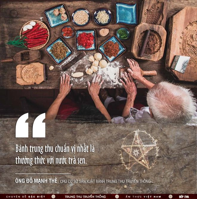 chất liệu bí ẩn trong chiếc bánh trung thu của gia tộc hơn 100 năm giữ hương vị truyền thống