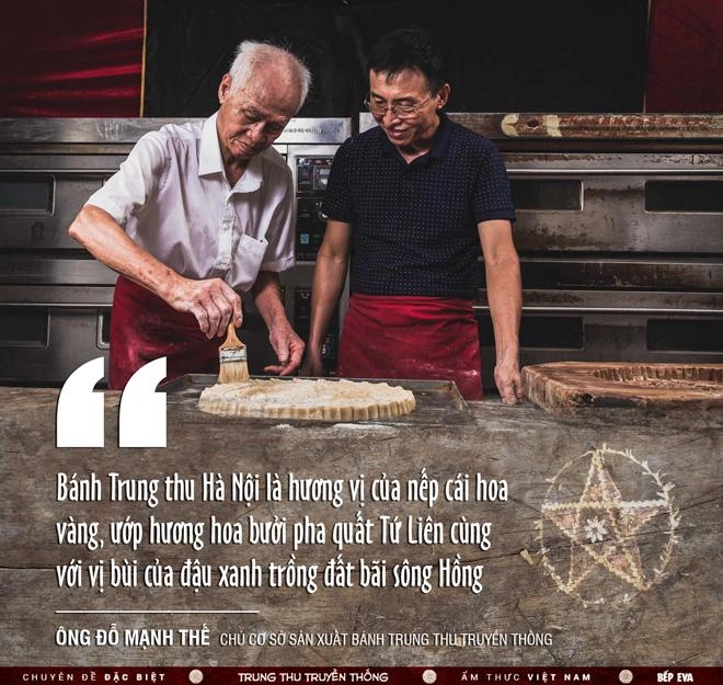 chất liệu bí ẩn trong chiếc bánh trung thu của gia tộc hơn 100 năm giữ hương vị truyền thống