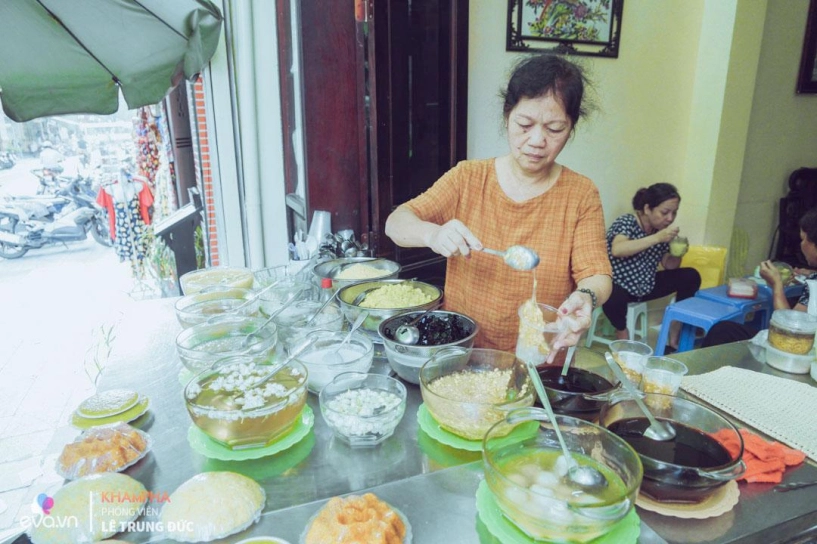 Chè xôi cốm của cụ bà ngoài 70 tuổi hơn nửa thế kỷ lưu giữ ký ức mùa thu hn