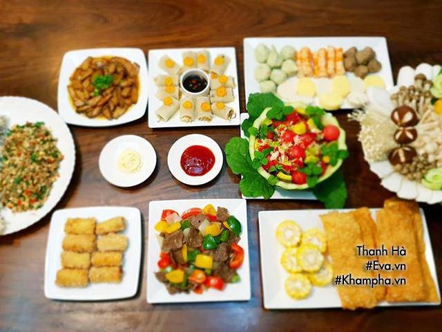 Chị em chia sẻ mâm cỗ cúng rằm tháng 7 xôn xao mạng xã hội