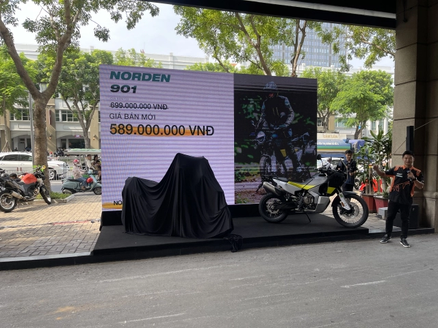 Chi tiết husqvarna norden 901 2024 giảm giá hơn 100 triệu đồng việt nam