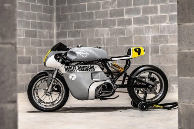 Chiêm ngưỡng chiếc harley sportster grand prix của một nhà hóa học hạt nhân