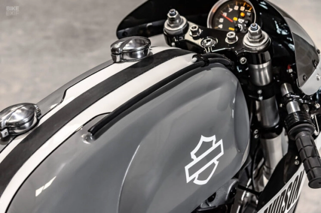 Chiêm ngưỡng chiếc harley sportster grand prix của một nhà hóa học hạt nhân