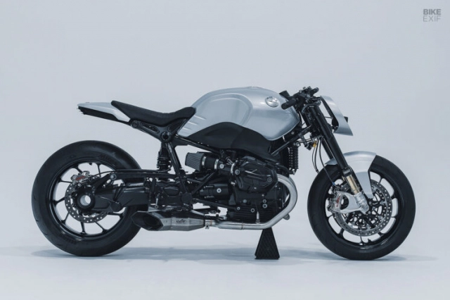 Choáng ngợp luôn với chiếc bmw rninet cafe racer độ mang xu hướng tương lai