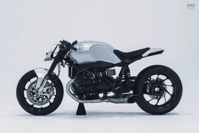 Choáng ngợp luôn với chiếc bmw rninet cafe racer độ mang xu hướng tương lai