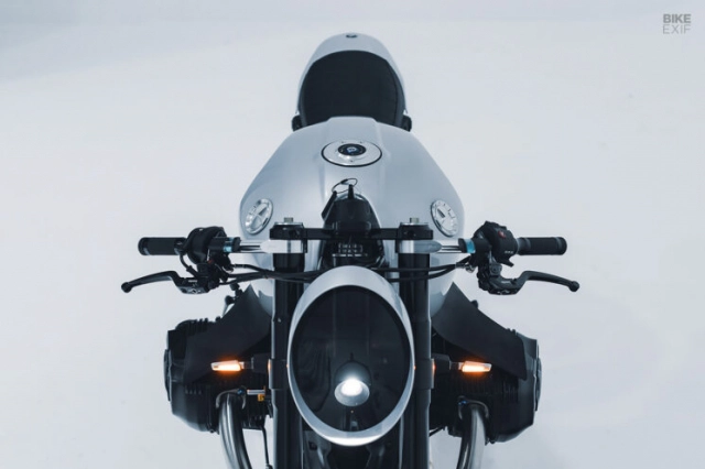 Choáng ngợp luôn với chiếc bmw rninet cafe racer độ mang xu hướng tương lai