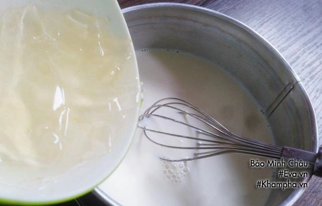 Chồng khen ngon con hết khát với kem sữa tươi mát lạnh ngày hè