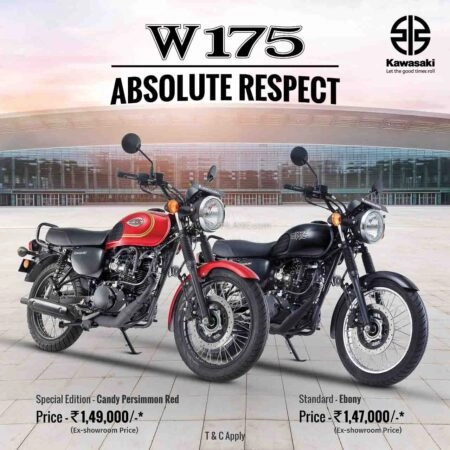 Chuẩn bị ra mắt kawasaki w175 2024 mới với giao diện bắt mắt hơn