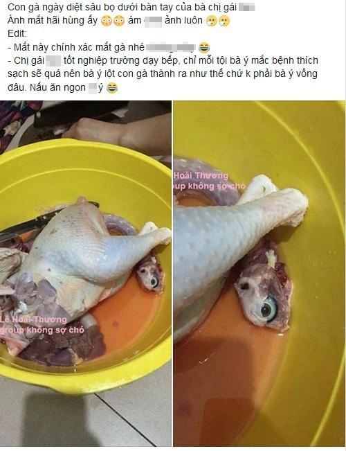 Cô gái sợ bẩn vặt lông lột luôn da gà khiến dân mạng chỉ có thể thốt lên ám ảnh