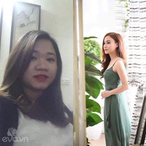 Cô gái thay đổi nhan sắc ngỡ ngàng sau khi giảm 21kg
