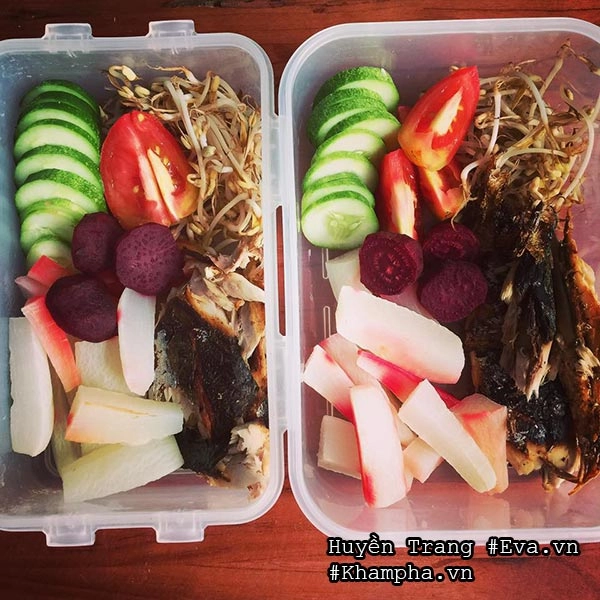 Cô nhân viên khoe những suất cơm văn phòng tự nấu chỉ 30 nghìn ai nhìn cũng muốn làm đồng nghiệp