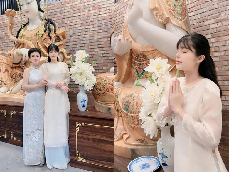 cô xuyến 4 đời chồng khoe sắc cùng 3 con gái xinh như mộng con gái đầu vừa đẹp vừa giàu nổi nhất nhà