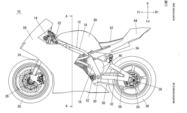 Cộng đồng mạng bất ngờ về bằng sáng chế chiếc r1 động cơ điện của yamaha