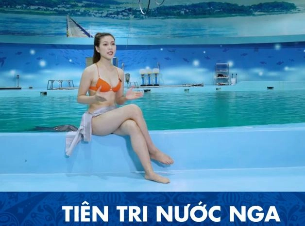 Cộng đồng mạng náo loạn vì mc việt nam mặc bikini dẫn world cup