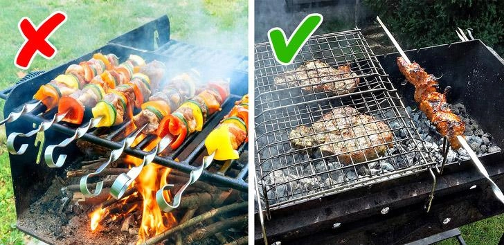 Cứ tưởng làm đúng hóa ra khi nướng thịt xiên chúng ta vẫn mắc 7 lỗi sai đơn giản này