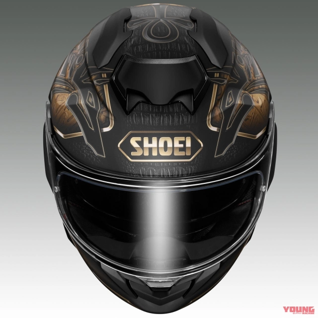 Cực phẩm shoei gt-air3 nile màu đen và vàng sẽ ra mắt vào tháng 9
