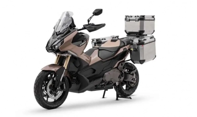 Cùng ngắm nhìn mẫu xe tay ga adventure cv-l6 mới của kymco