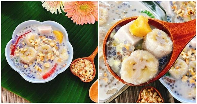 Cuối tuần nấu chè chuối thơm ngon thanh mát đãi cả nhà ăn chơi