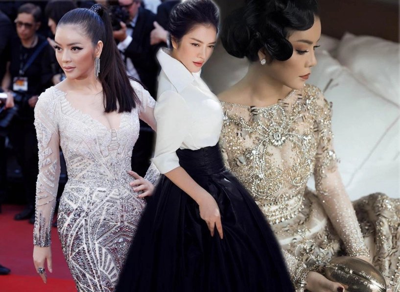 Dấu ấn thời trang của lý nhã kỳ năm qua vẫn tiếp tục xứng danh nữ hoàng thảm đỏ