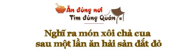 Đầu tuần đổi gió lên phố cổ ăn xôi chả cua trứ danh hà nội