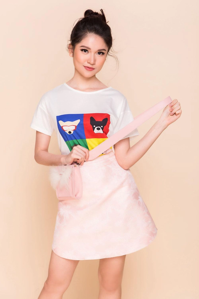 Đón xuân về với những gợi ý thời trang ngọt ngào từ á hậu thuỳ dung jolie nguyễn